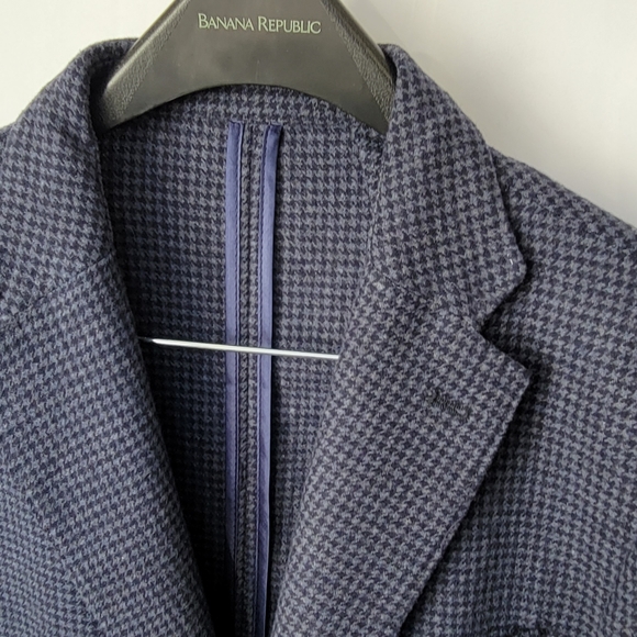 8 Essentials Men's Blazer/ Sport Coat, Size 42 R, Wool Blend Made in Italy - Picture 4 of 11